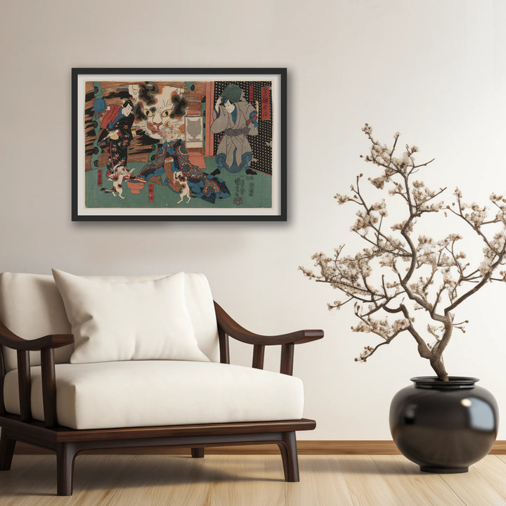 3nd image: Japanese Ukiyo-e Art Poster Ukiyo-e Giclée - Utagawa Kuniyoshi , - | 50352-001