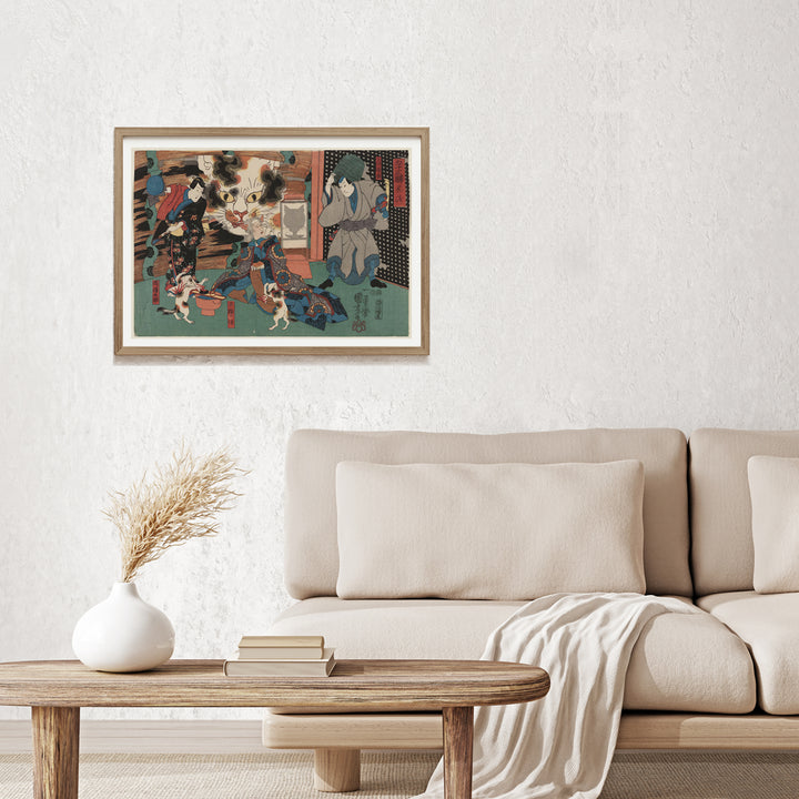 4th image: Japanese Ukiyo-e Art Poster Ukiyo-e Giclée - Utagawa Kuniyoshi , - | 50352-001