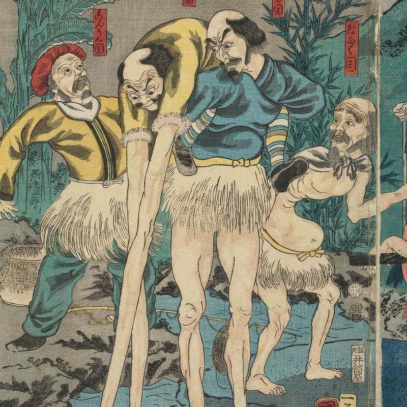 5th image: Japanese Ukiyo-e Art Poster Ukiyo-e Giclée - Utagawa Kuniyoshi , - | 50355-001