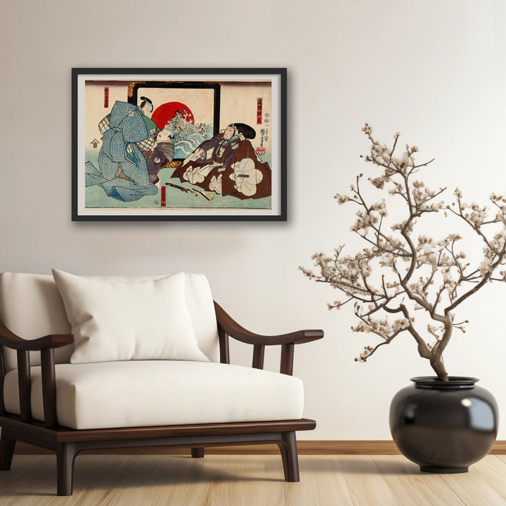 3nd image: Japanese Ukiyo-e Art Poster Ukiyo-e Giclée - Utagawa Kuniyoshi , - | 50361-001
