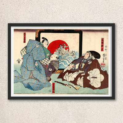 Main image: Japanese Ukiyo-e Art Poster Ukiyo-e Giclée - Utagawa Kuniyoshi , - | 50361-001