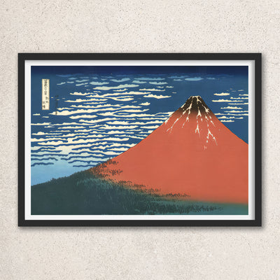 Main image: Japanese Ukiyo-e Art Poster Ukiyo-e Giclée - Katsushika Hokusai , - | 50368-001