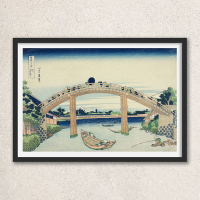 Main image: Japanese Ukiyo-e Art Poster Ukiyo-e Giclée - Katsushika Hokusai , - | 50372-001