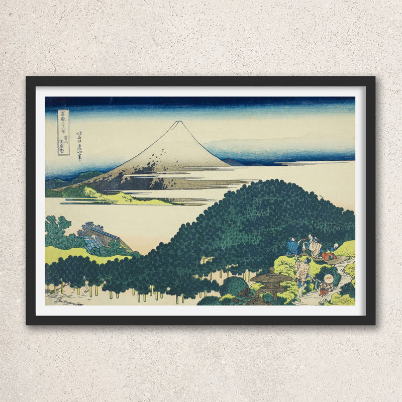 Main image: Japanese Ukiyo-e Art Poster Ukiyo-e Giclée - Katsushika Hokusai , - | 50376-001