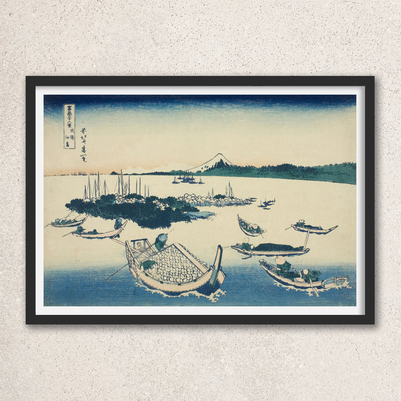 Main image: Japanese Ukiyo-e Art Poster Ukiyo-e Giclée - Katsushika Hokusai , - | 50380-001