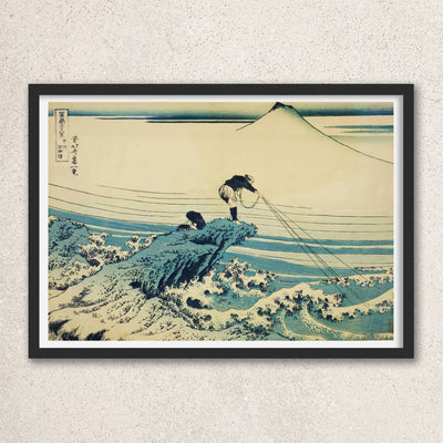 Main image: Japanese Ukiyo-e Art Poster Ukiyo-e Giclée - Katsushika Hokusai , - | 50382-001