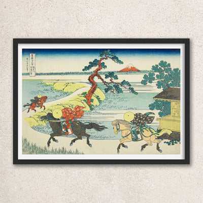 Main image: Japanese Ukiyo-e Art Poster Ukiyo-e Giclée - Katsushika Hokusai , - | 50402-001