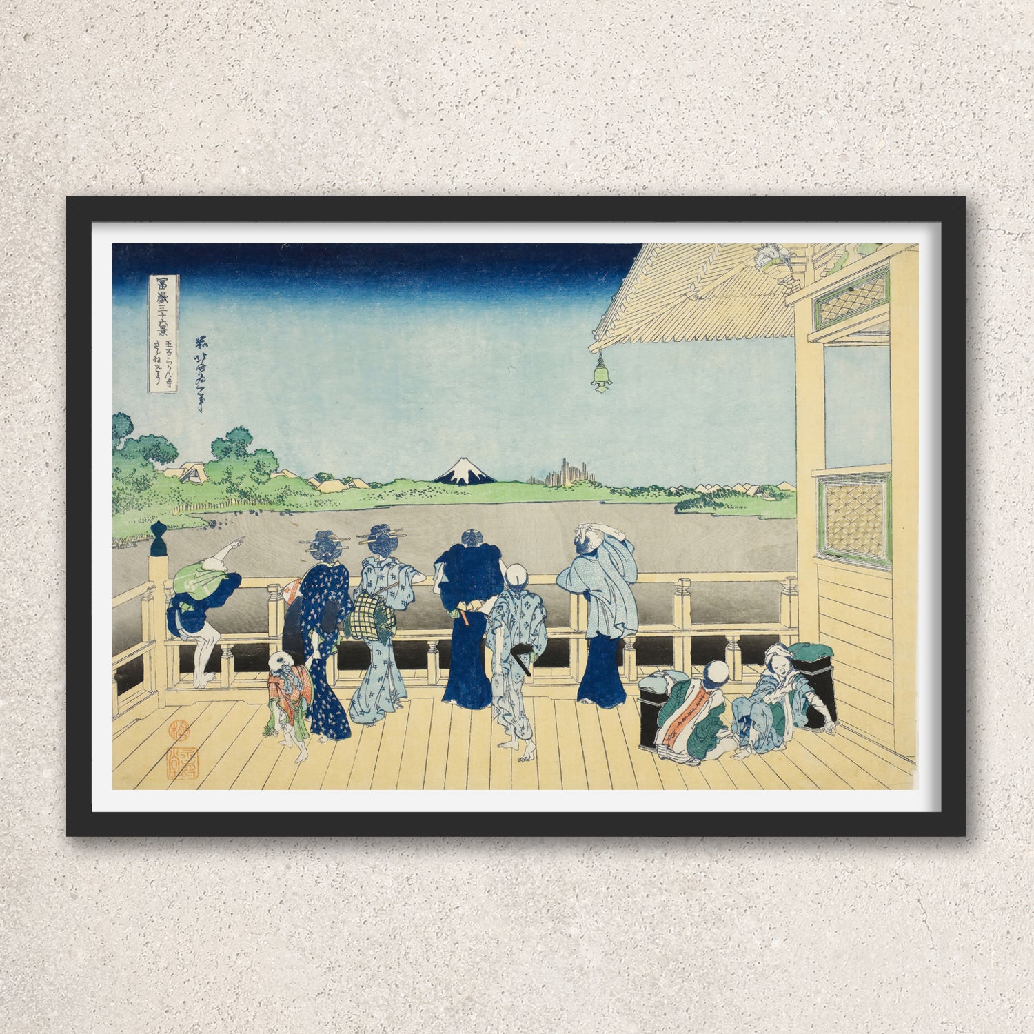 Main image: Japanese Ukiyo-e Art Poster Ukiyo-e Giclée - Katsushika Hokusai , - | 50403-001