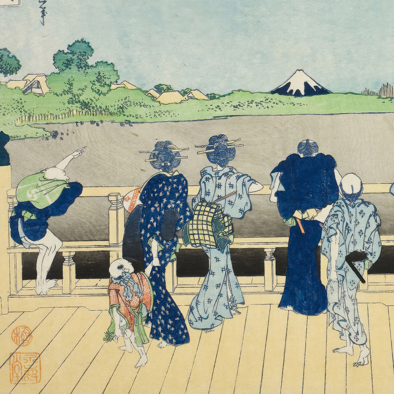 6th image: Japanese Ukiyo-e Art Poster Ukiyo-e Giclée - Katsushika Hokusai , - | 50403-001