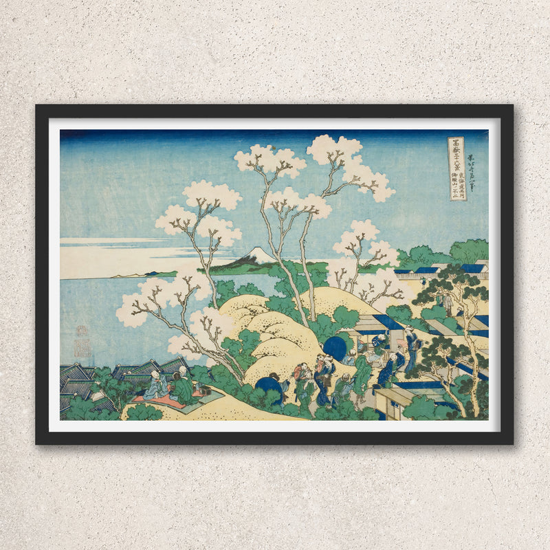 Main image: Japanese Ukiyo-e Art Poster Ukiyo-e Giclée - Katsushika Hokusai , - | 50407-001