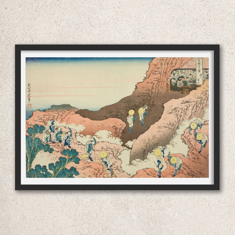 Main image: Japanese Ukiyo-e Art Poster Ukiyo-e Giclée - Katsushika Hokusai , - | 50413-001