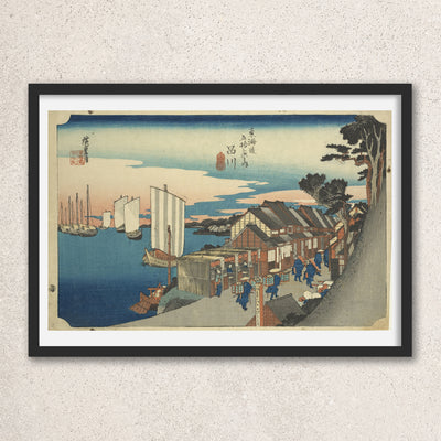 Main image: Japanese Ukiyo-e Art Poster Ukiyo-e Giclée - Utagawa Hiroshige , - | 50416-001