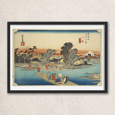 Main image: Japanese Ukiyo-e Art Poster Ukiyo-e Giclée - Utagawa Hiroshige , - | 50417-001