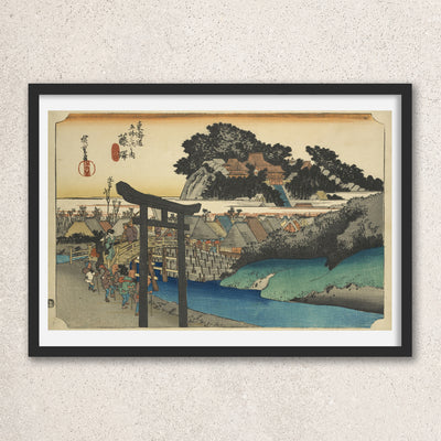 Main image: Japanese Ukiyo-e Art Poster Ukiyo-e Giclée - Utagawa Hiroshige , - | 50421-001