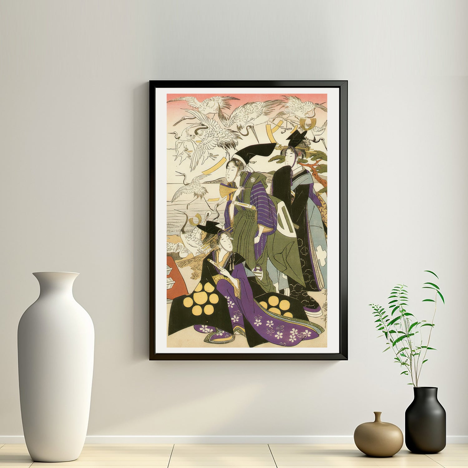 2nd image: Japanese Ukiyo-e Art Poster Ukiyo-e Giclée - Kitagawa Utamaro , - | 50425-001