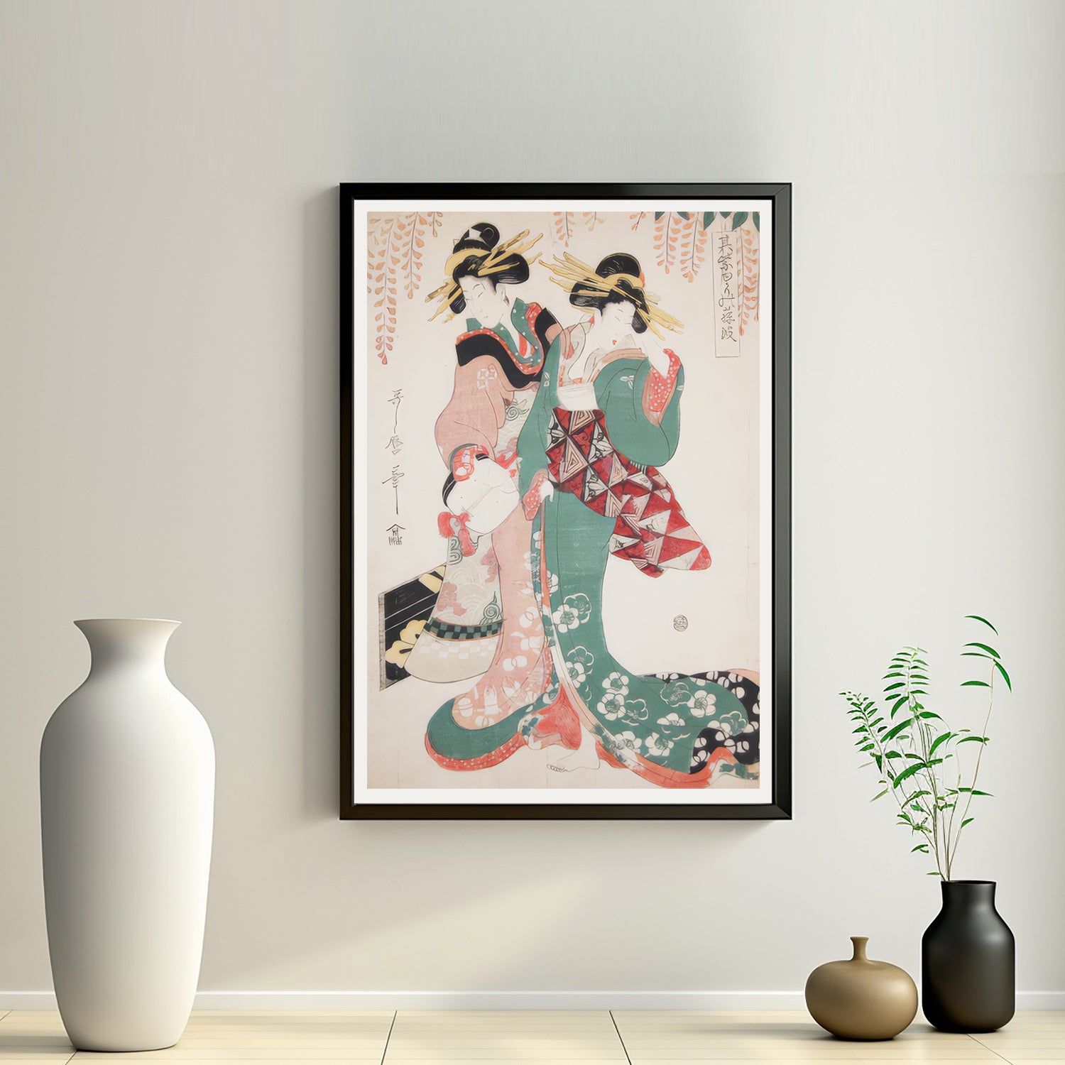 2nd image: Japanese Ukiyo-e Art Poster Ukiyo-e Giclée - Kitagawa Utamaro , - | 50428-001