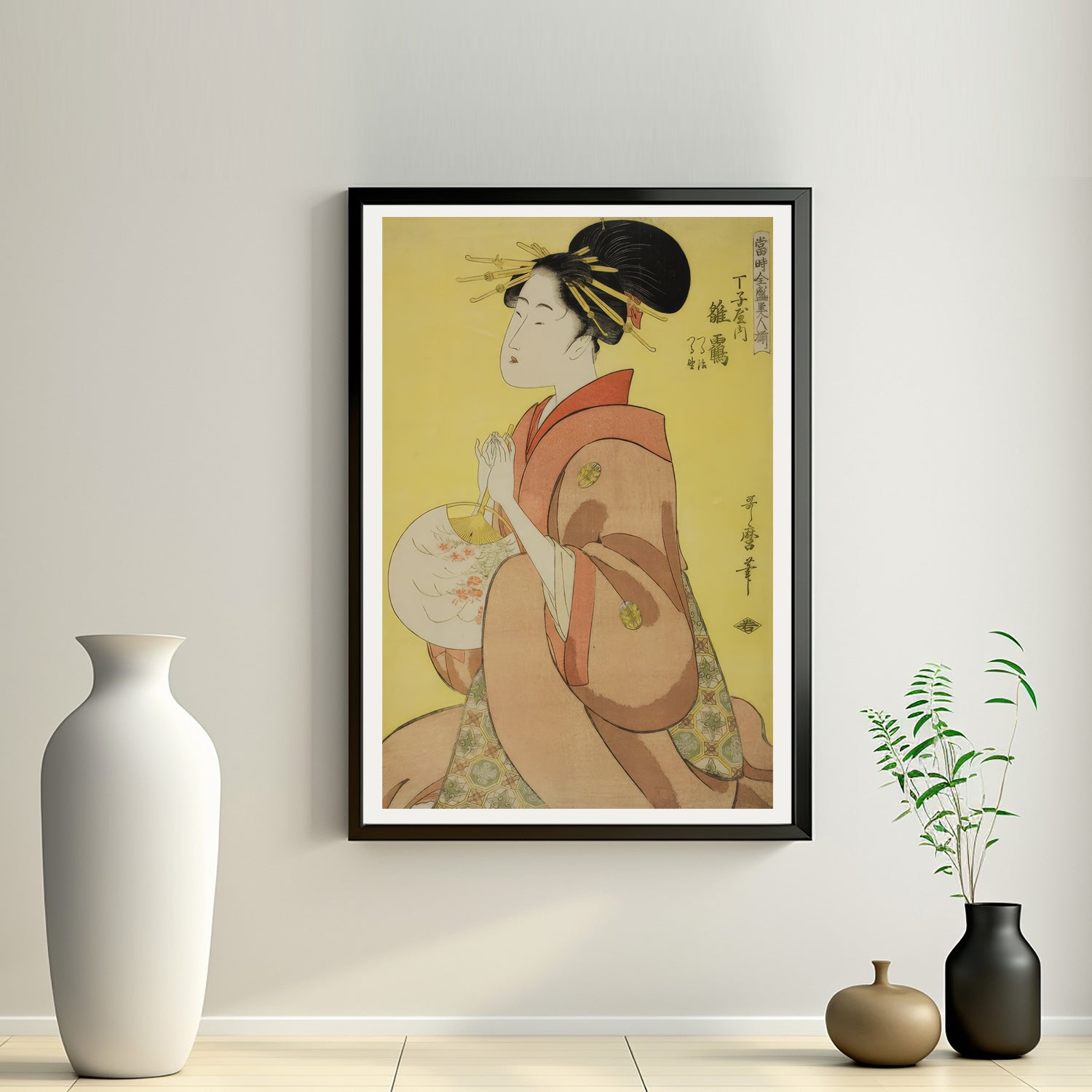 2nd image: Japanese Ukiyo-e Art Poster Ukiyo-e Giclée - Kitagawa Utamaro , - | 50430-001