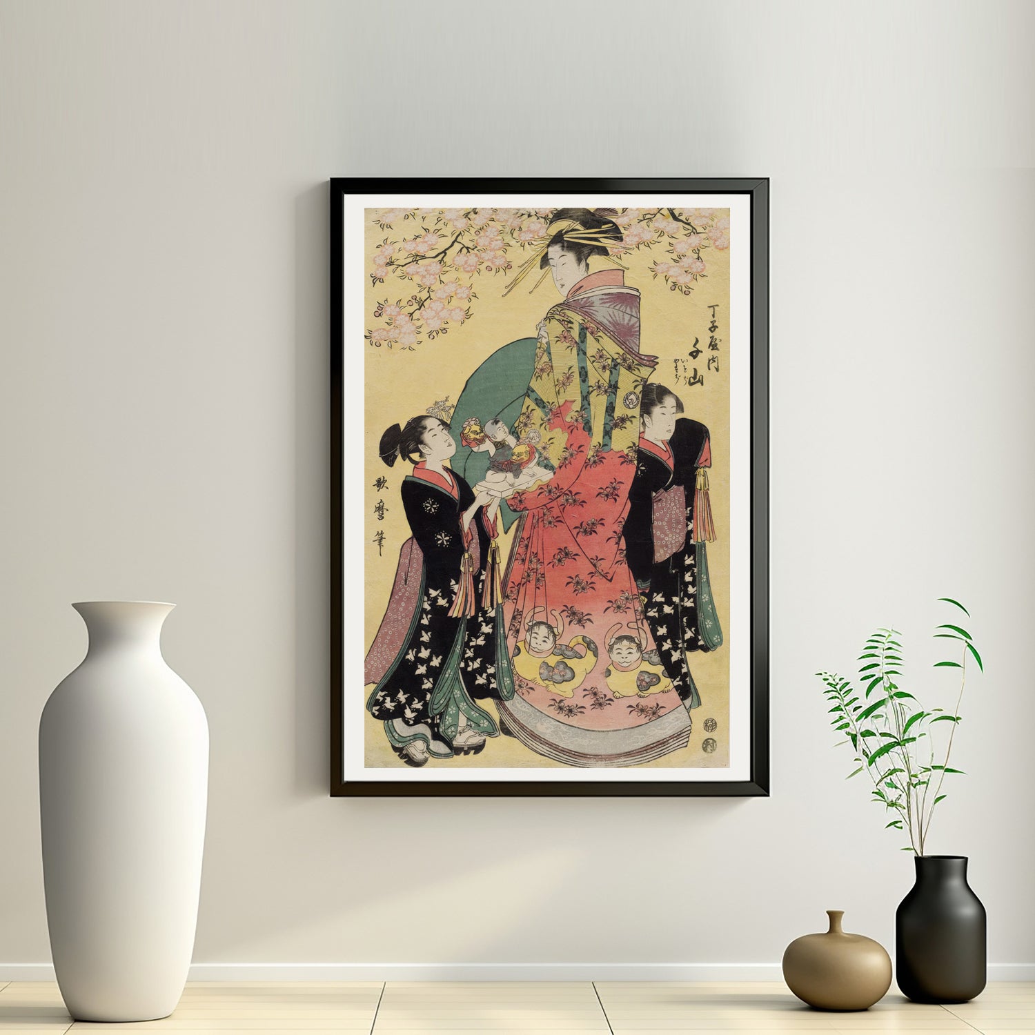2nd image: Japanese Ukiyo-e Art Poster Ukiyo-e Giclée - Kitagawa Utamaro , - | 50431-001