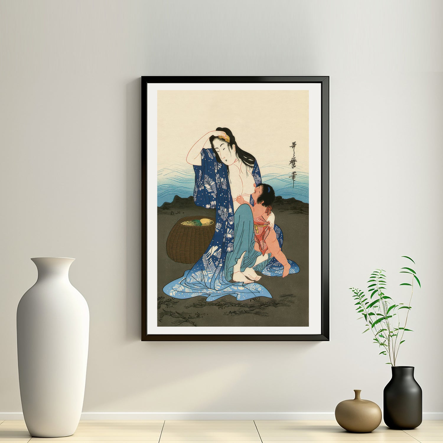 2nd image: Japanese Ukiyo-e Art Poster Ukiyo-e Giclée - Kitagawa Utamaro , - | 50432-001