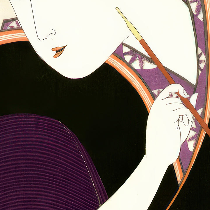 6th image: Japanese Ukiyo-e Art Poster Ukiyo-e Giclée - Kitagawa Utamaro , - | 50437-001
