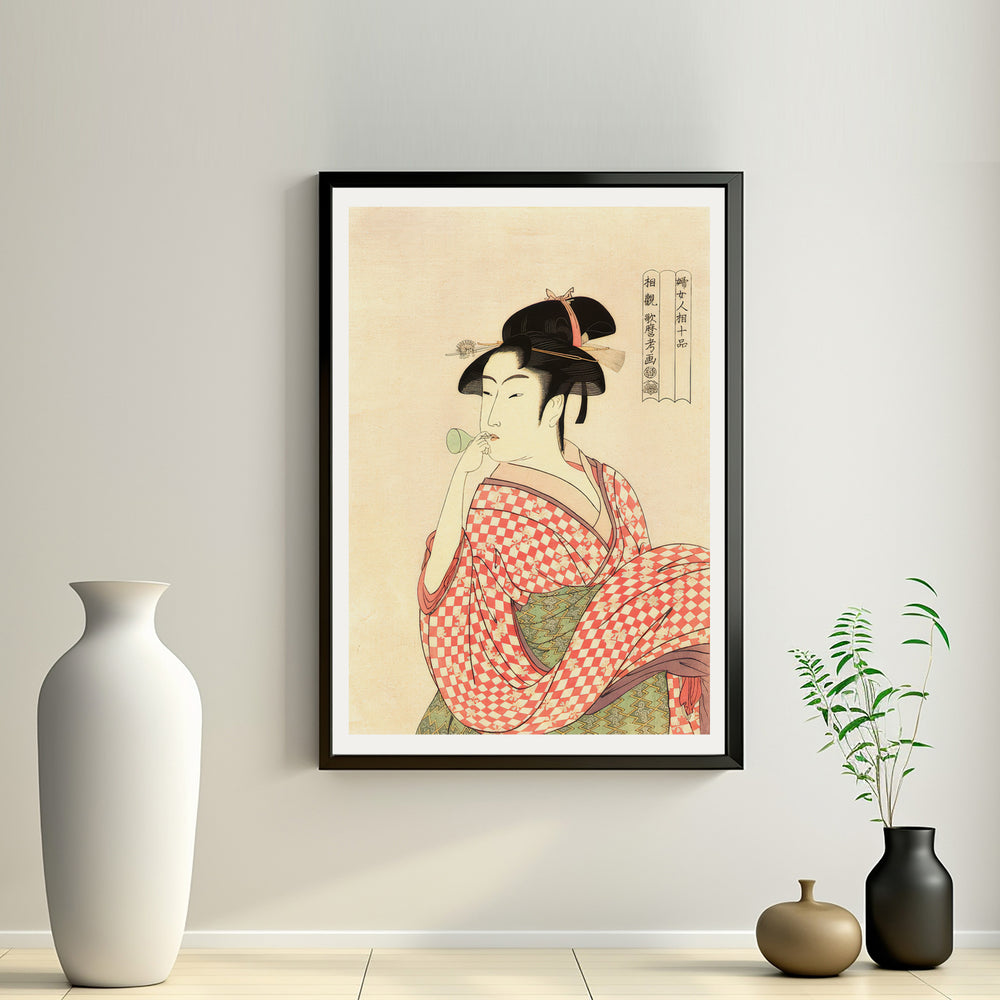 2nd image: Japanese Ukiyo-e Art Poster Ukiyo-e Giclée - Kitagawa Utamaro , - | 50438-001