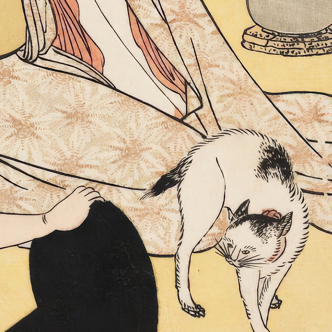 6th image: Japanese Ukiyo-e Art Poster Ukiyo-e Giclée - Kitagawa Utamaro , - | 50439-001