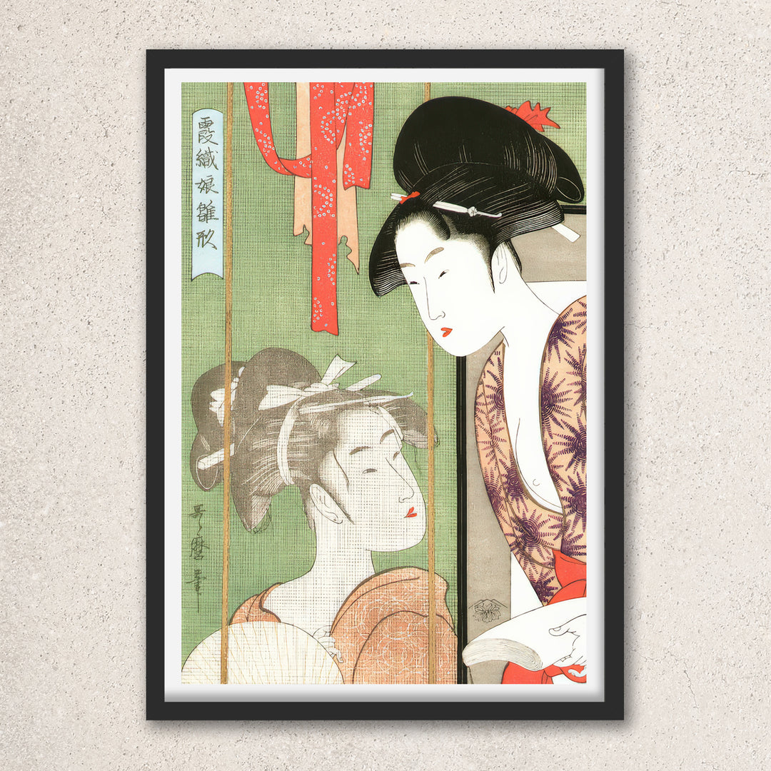 Main image: Japanese Ukiyo-e Art Poster Ukiyo-e Giclée - Kitagawa Utamaro , - | 50441-001