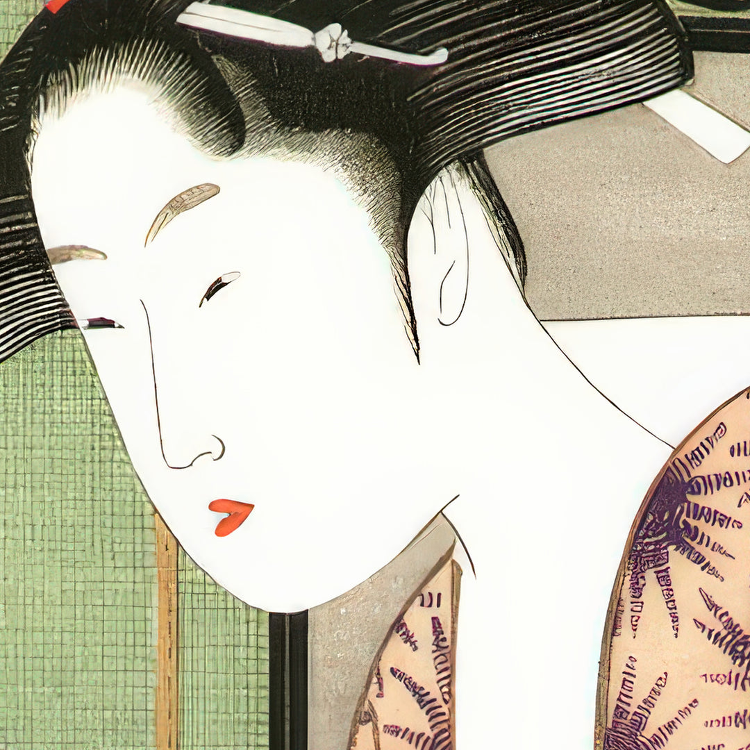 5th image: Japanese Ukiyo-e Art Poster Ukiyo-e Giclée - Kitagawa Utamaro , - | 50441-001