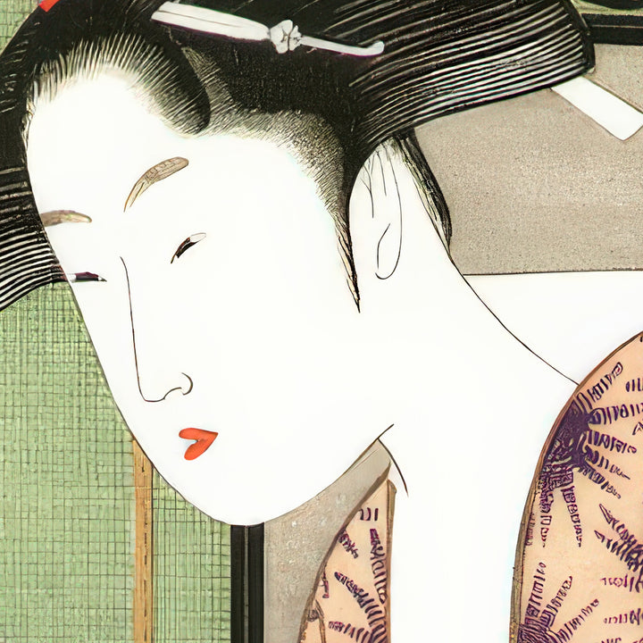 5th image: Japanese Ukiyo-e Art Poster Ukiyo-e Giclée - Kitagawa Utamaro , - | 50441-001