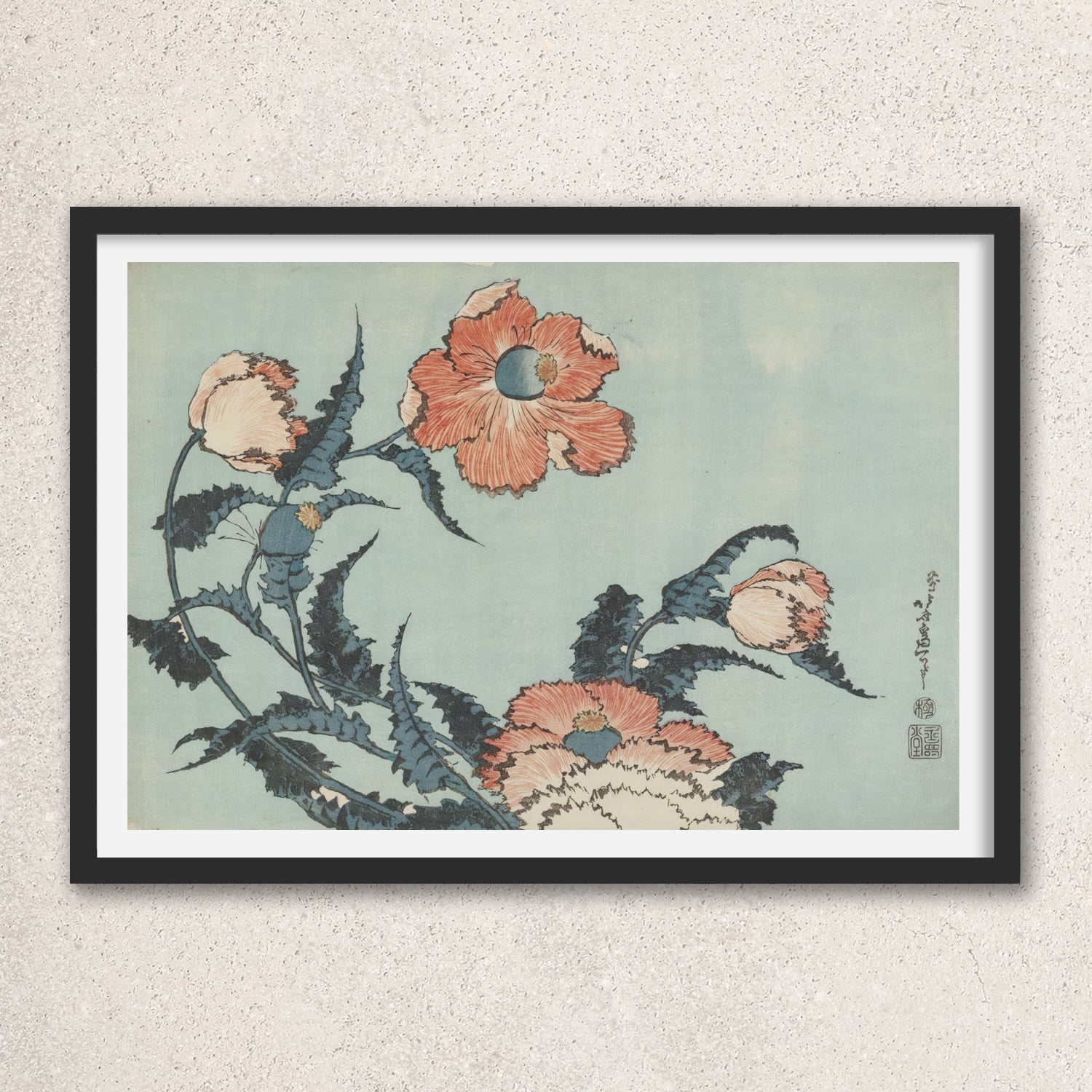 Main image: Japanese Ukiyo-e Art Poster Ukiyo-e Giclée - Katsushika Hokusai , ― | 50490-001