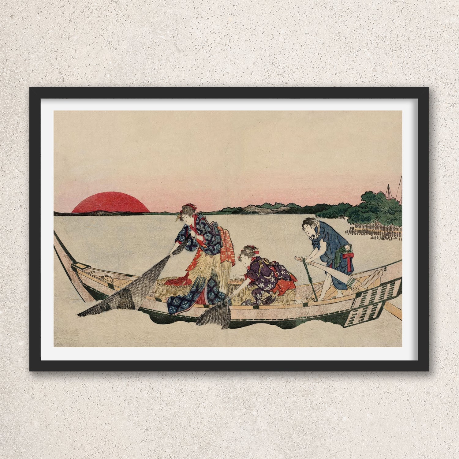 Main image: Japanese Ukiyo-e Art Poster Ukiyo-e Giclée - Katsushika Hokusai , ― | 50508-001