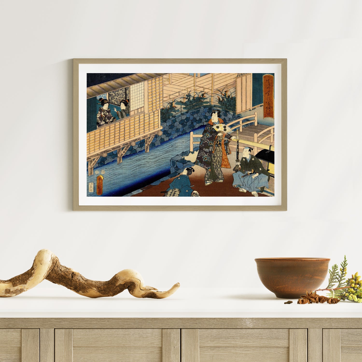 2nd image: Japanese Ukiyo-e Art Poster Ukiyo-e Giclée - Utagawa Kunisada , ― | 50516-001