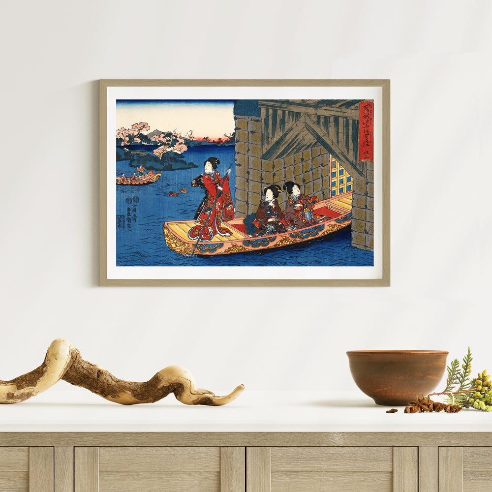 2nd image: Japanese Ukiyo-e Art Poster Ukiyo-e Giclée - Utagawa Kunisada , ― | 50518-001