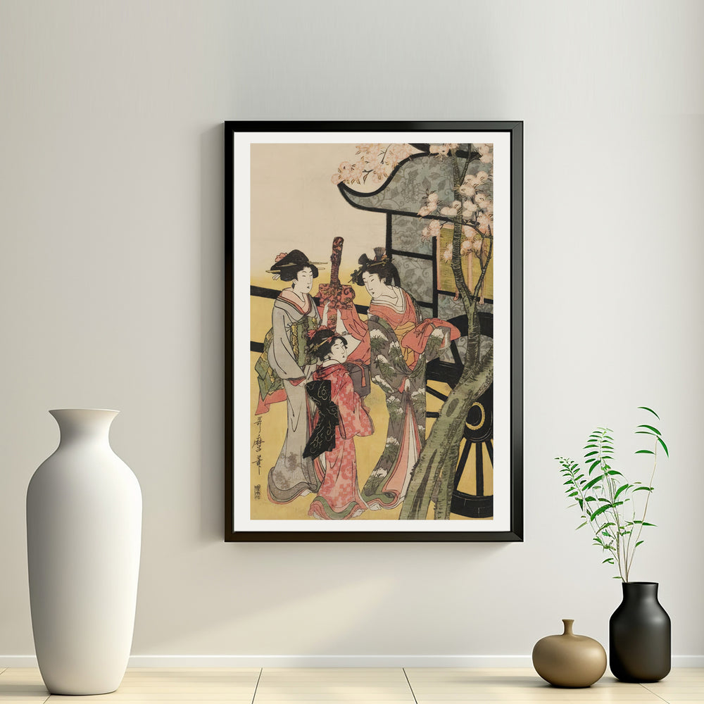2nd image: Japanese Ukiyo-e Art Poster Ukiyo-e Giclée - Kitagawa Utamaro , ― | 50519-001