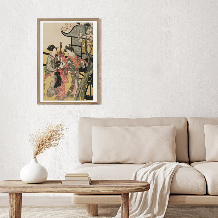 3nd image: Japanese Ukiyo-e Art Poster Ukiyo-e Giclée - Kitagawa Utamaro , ― | 50519-001