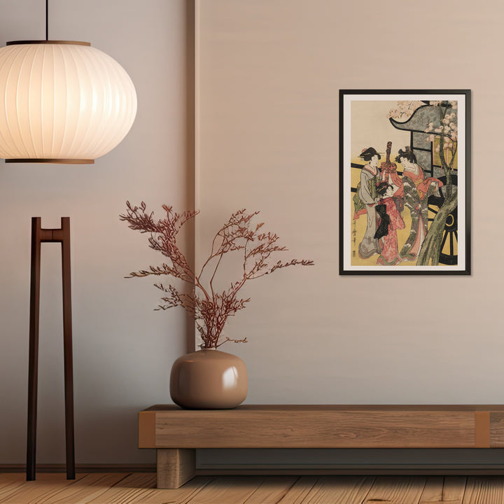 4th image: Japanese Ukiyo-e Art Poster Ukiyo-e Giclée - Kitagawa Utamaro , ― | 50519-001