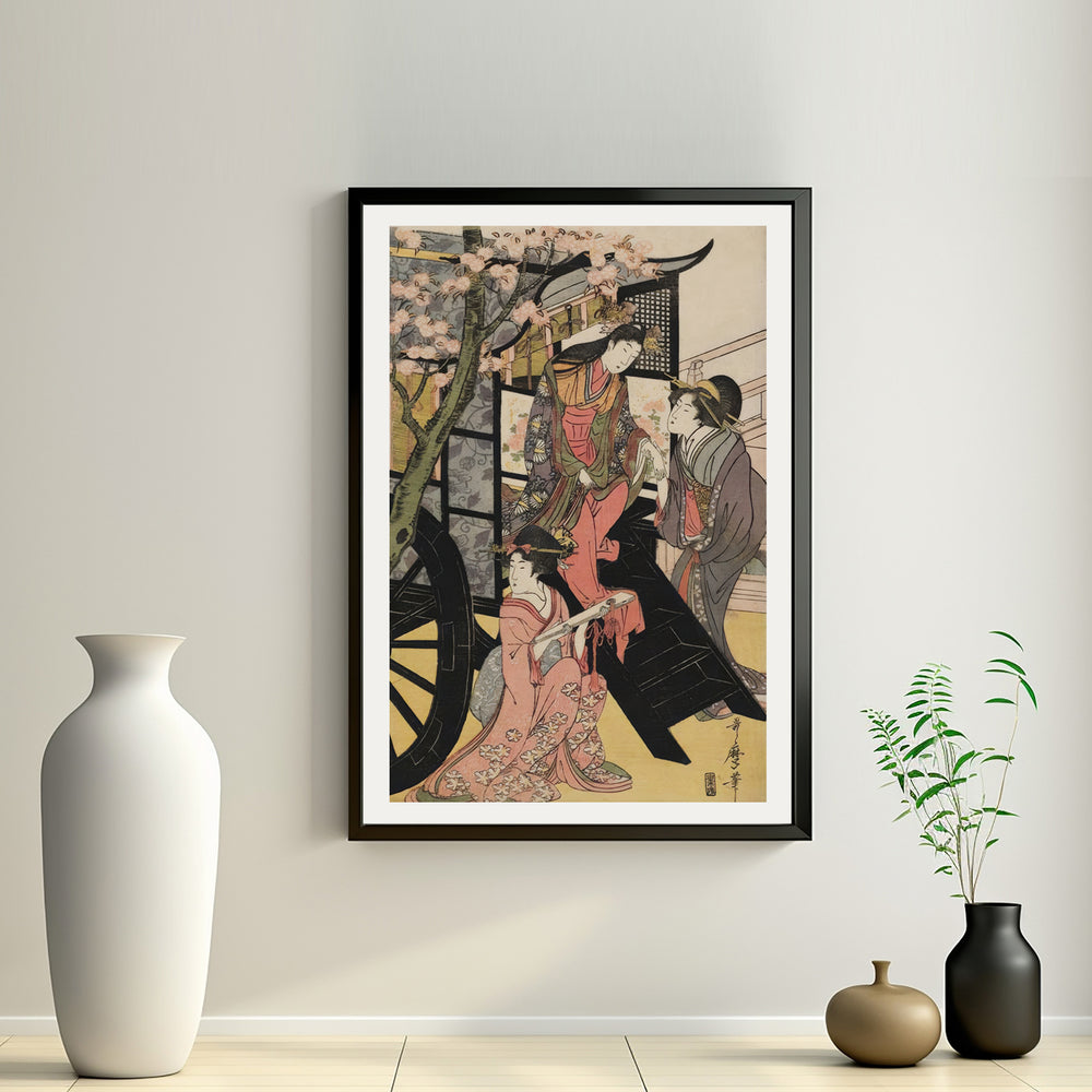 2nd image: Japanese Ukiyo-e Art Poster Ukiyo-e Giclée - Kitagawa Utamaro , ― | 50520-001