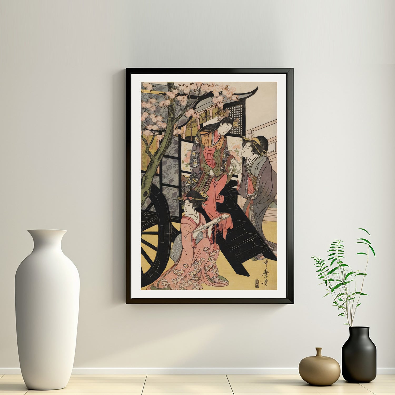 2nd image: Japanese Ukiyo-e Art Poster Ukiyo-e Giclée - Kitagawa Utamaro , ― | 50520-001