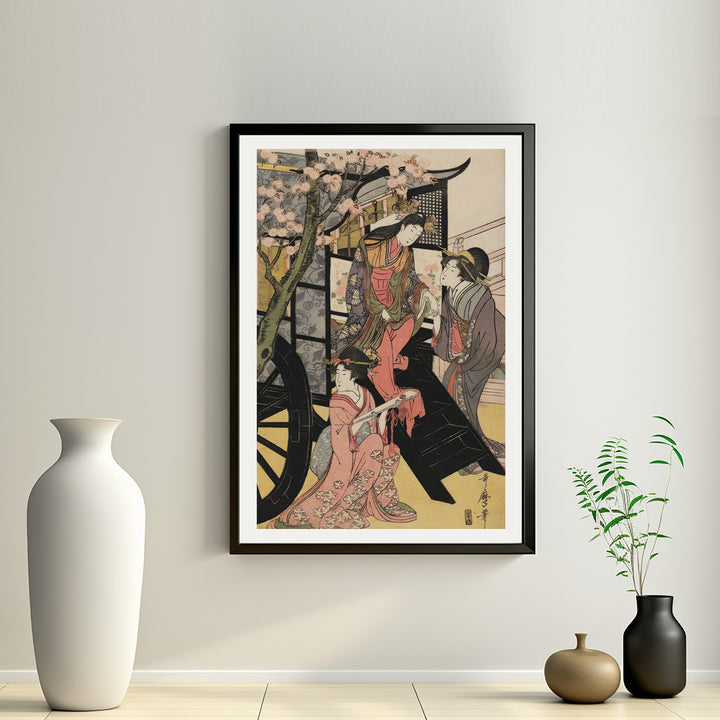 2nd image: Japanese Ukiyo-e Art Poster Ukiyo-e Giclée - Kitagawa Utamaro , ― | 50520-001
