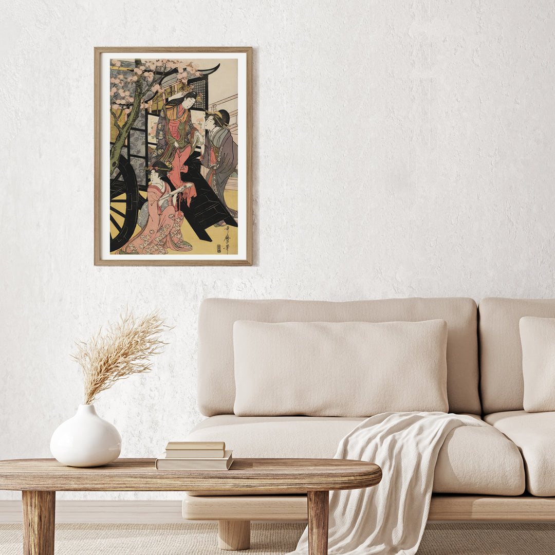3nd image: Japanese Ukiyo-e Art Poster Ukiyo-e Giclée - Kitagawa Utamaro , ― | 50520-001