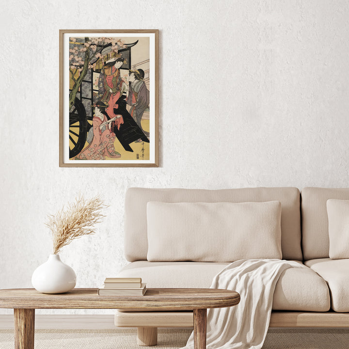 3nd image: Japanese Ukiyo-e Art Poster Ukiyo-e Giclée - Kitagawa Utamaro , ― | 50520-001