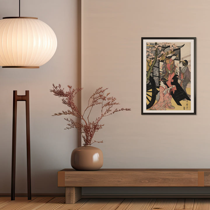 4th image: Japanese Ukiyo-e Art Poster Ukiyo-e Giclée - Kitagawa Utamaro , ― | 50520-001