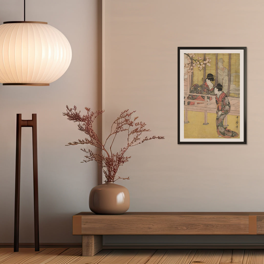 4th image: Japanese Ukiyo-e Art Poster Ukiyo-e Giclée - Kitagawa Utamaro , ― | 50521-001