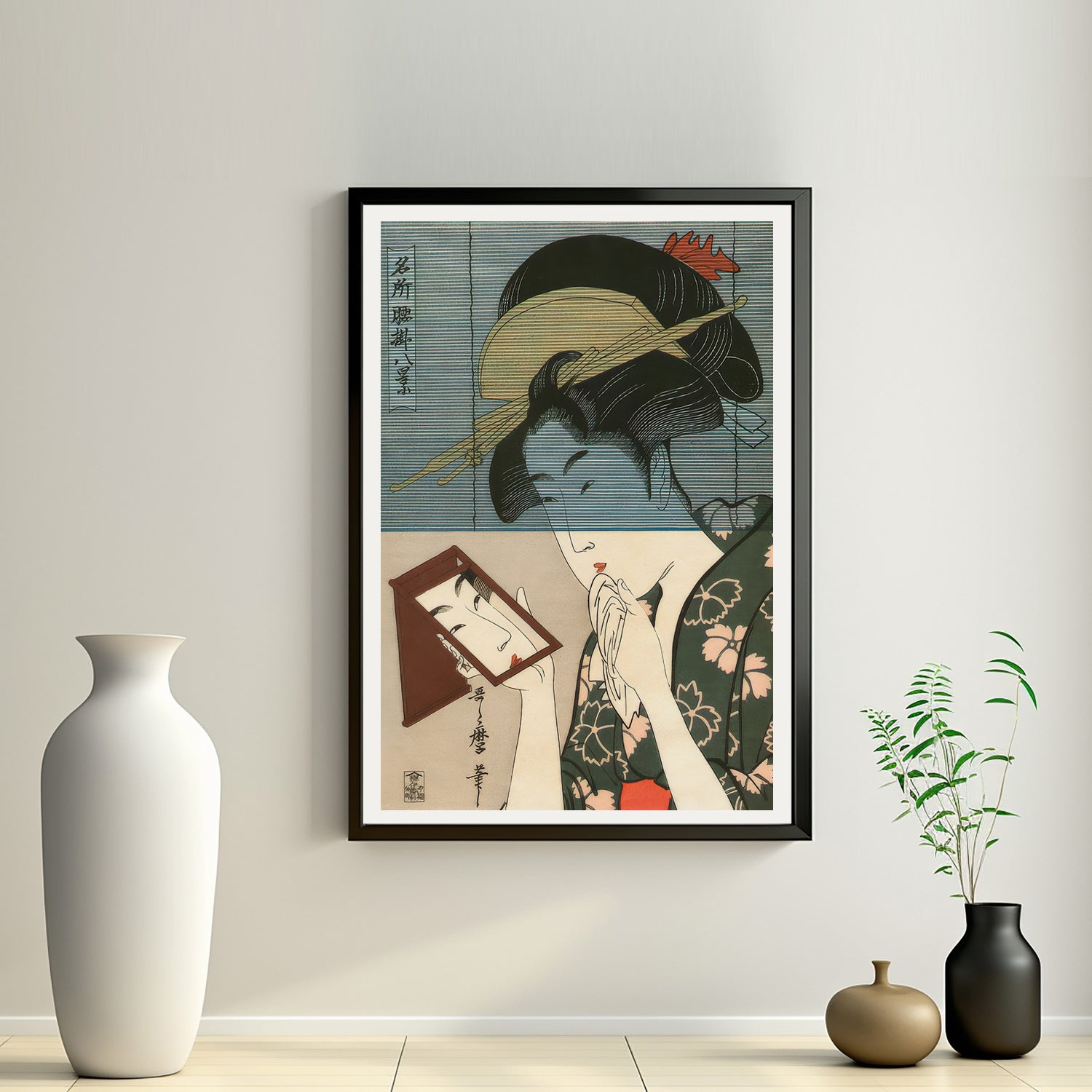 2nd image: Japanese Ukiyo-e Art Poster Ukiyo-e Giclée - Kitagawa Utamaro , ― | 50523-001