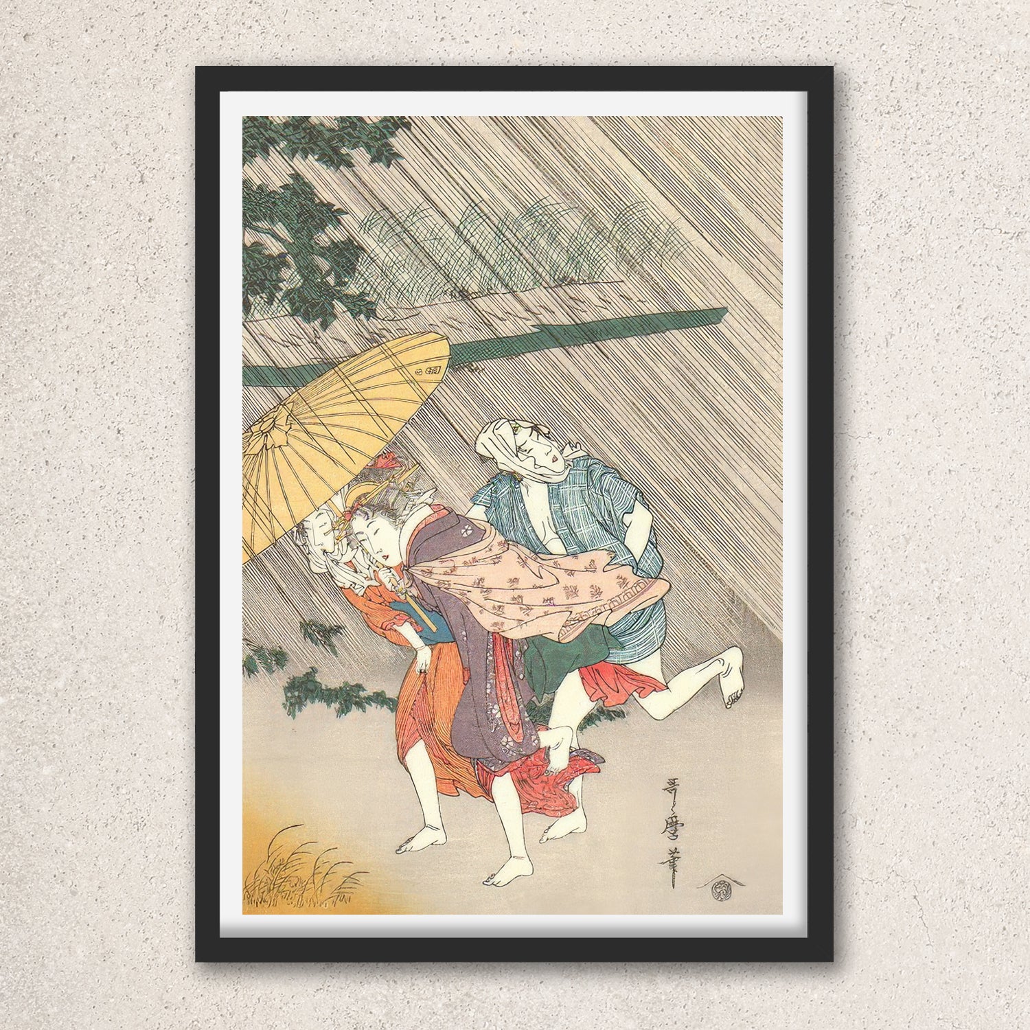 Main image: Japanese Ukiyo-e Art Poster Ukiyo-e Giclée - Kitagawa Utamaro , ― | 50524-001