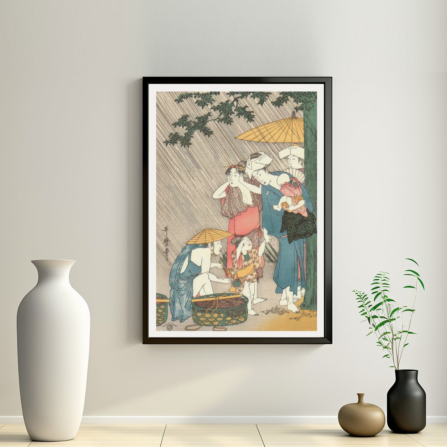 2nd image: Japanese Ukiyo-e Art Poster Ukiyo-e Giclée - Kitagawa Utamaro , ― | 50525-001