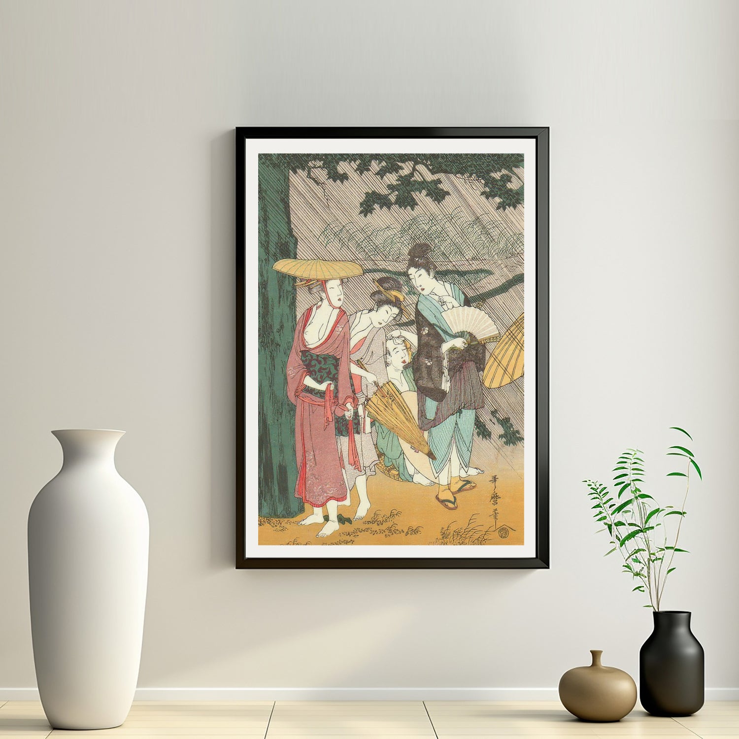 2nd image: Japanese Ukiyo-e Art Poster Ukiyo-e Giclée - Kitagawa Utamaro , ― | 50526-001