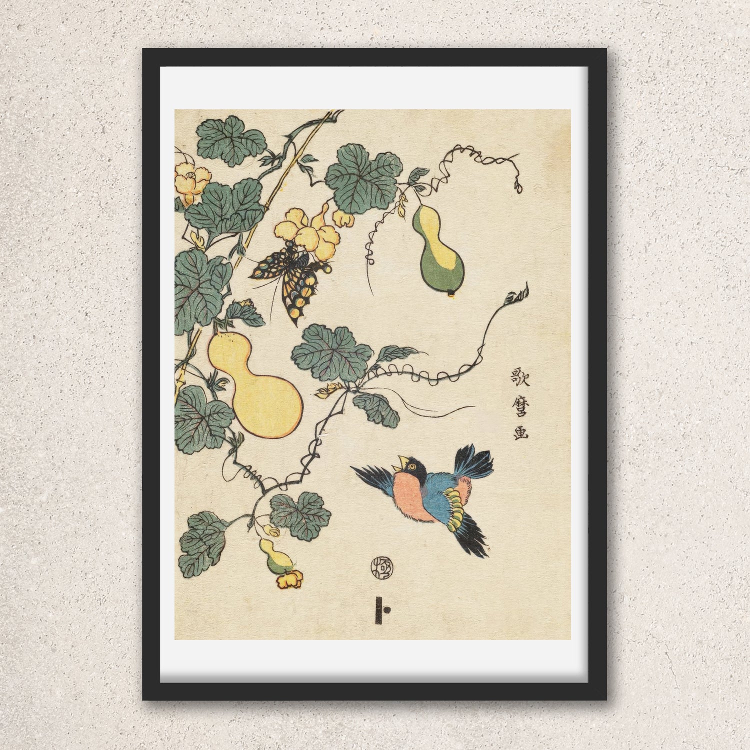 Main image: Japanese Ukiyo-e Art Poster Ukiyo-e Giclée - Kitagawa Utamaro , ― | 50528-001