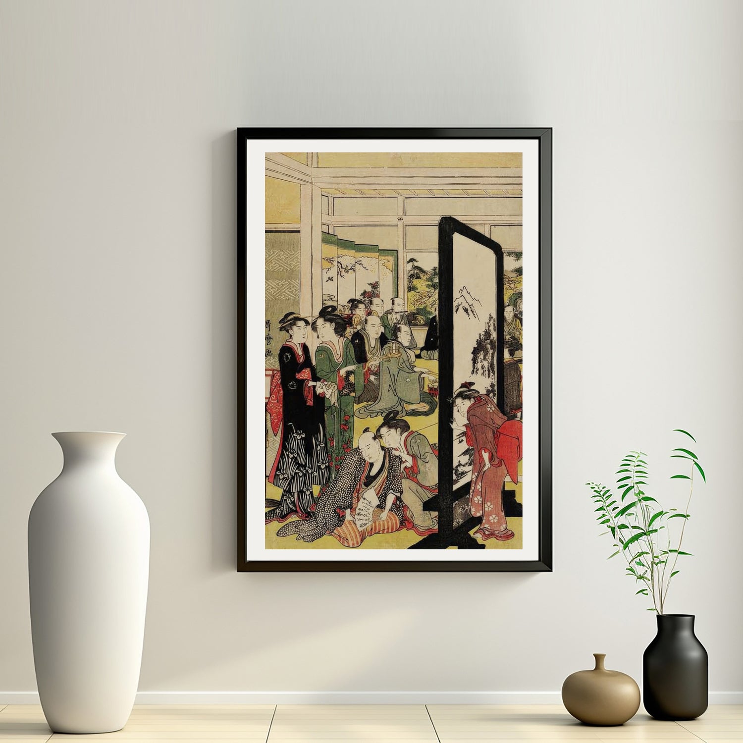 2nd image: Japanese Ukiyo-e Art Poster Ukiyo-e Giclée - Kitagawa Utamaro , ― | 50531-001