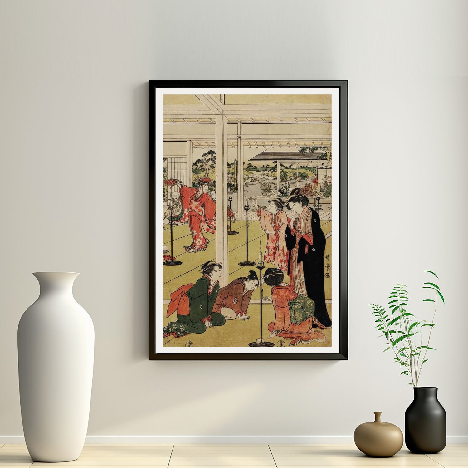 2nd image: Japanese Ukiyo-e Art Poster Ukiyo-e Giclée - Kitagawa Utamaro , ― | 50532-001